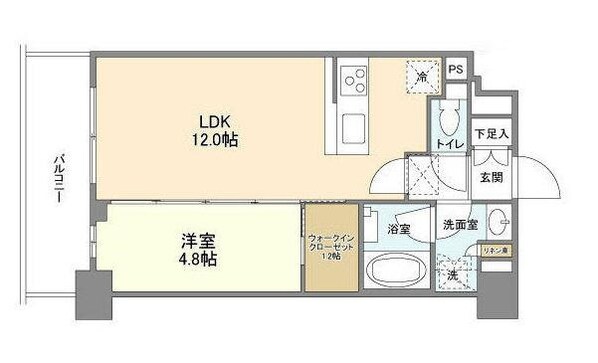 桜上水駅 徒歩9分 3階の物件間取画像